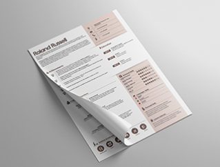 Resume Template Titan View 1