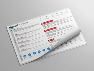 Resume Template Orient View 1