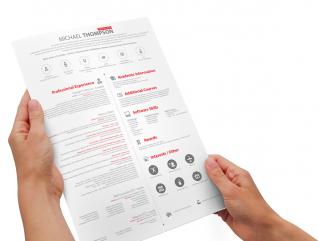 Resume Template Buoyant Ultra View 1