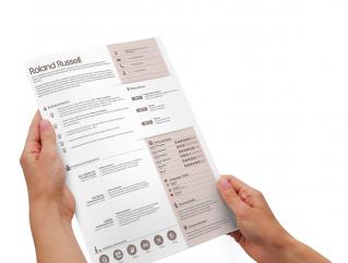 Resume Template Titan View 1