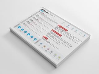 Resume Template Orient View 1